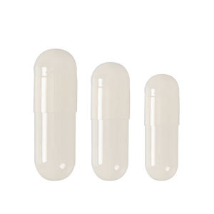 000 #-2 # Capsules vides blanches Prix usine Capsules de gélatine certifiées Halal de haute qualité Capsules vides Shell 00 #0 #2 # - Product Image 5