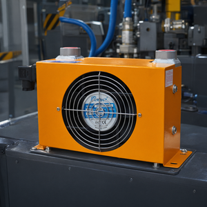 Refroidisseur d'huile hydraulique à air refroidi haute efficacité AH0608T-CA en aluminium pour la refroidissement des machines de station hydraulique - Product Image 1