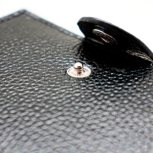 Boshiho Men Credit Id Coin Leather Front Pocket Black Slim Best Leather Business <b>Wallet</b> Card <b>Holder</b> - Product Image 5