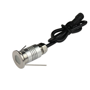 Lumière LED Souterraine 5000K Lumière du Jour IP65 Encastrée en Acier Inoxydable Éclairage Paysager Type III Distribution DC 12V Détection de Mouvement - Product Image 2