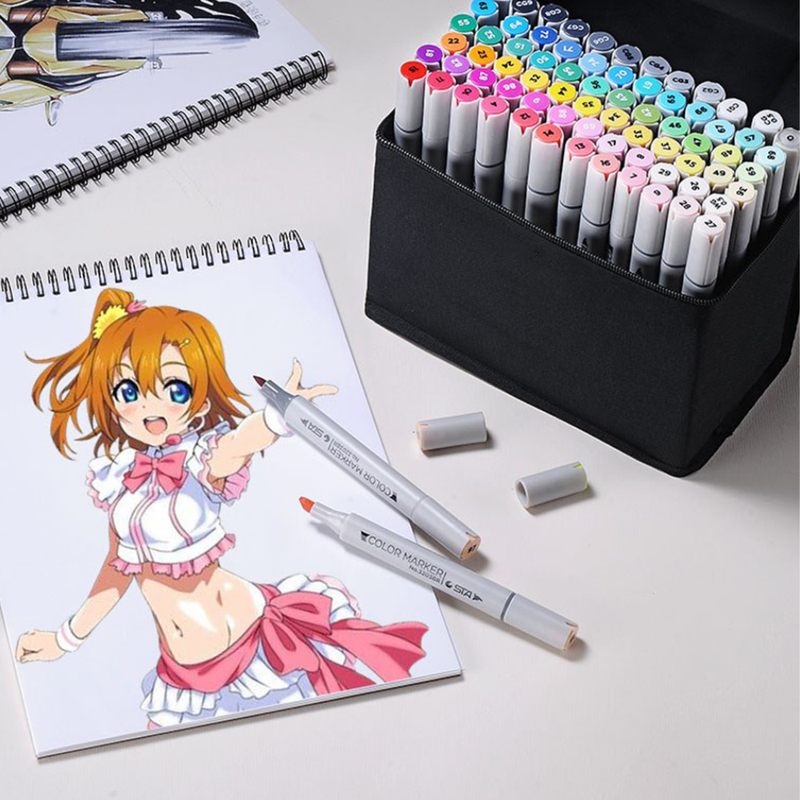 STA Drawing Art Markers Pen Set