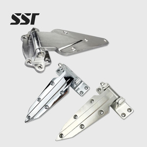 บานพับประตูตู้แช่แข็ง SSR SK2-1460 ปรับได้ ผลิตจากสังกะสีอัลลอยด์ เปิดได้ 180 องศา หนา 4 มม. - Product Image 1