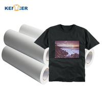 Rouleau de papier de sublimation par transfert imprimé en usine en Chine, fabriqué à Guangzhou, 50g 70g 90g 100g