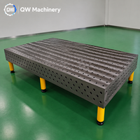 Table de soudage 3D haute précision anti-usure, plateforme de soudage flexible personnalisable D16 D28 pour travaux de soudage métallique en atelier