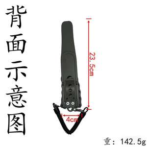 คีมจับปลาพลาสติกสำหรับใช้งานกลางแจ้ง สีดำ สำหรับตกปลาในน้ำจืด อุปกรณ์ถอดเหยื่ออเนกประสงค์ รุ่น Ztc581 - Product Image 4