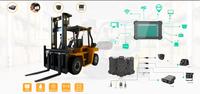 Nueva Tablet PC Robusta para Vehículos y Montacargas de 7 Pulgadas, IP67, OctaCore, Android, con Cámara de 4 Canales, DMS, ADAS, GPS/WIFI/4G/BT, para Gestión de Almacenes