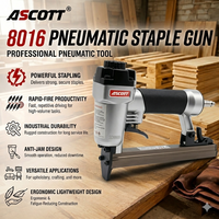 Agrafeuse pneumatique haute puissance 8016 21GA pour le travail du bois et la réparation de meubles, outil industriel et de bricolage, pistolet à agrafes pour tapisserie
