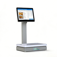 Sistema POS Directo de Fábrica, Pantalla Táctil Capacitiva, Báscula con IA, Caja Registradora Android, Terminal de Facturación de Fácil Operación, Wi-Fi 6