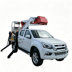 Camión elevador diésel de 31 m 4x2, vehículo aéreo aislado, camión con cesta elevadora, camión con plataforma elevadora de 14 m - Product Image 1