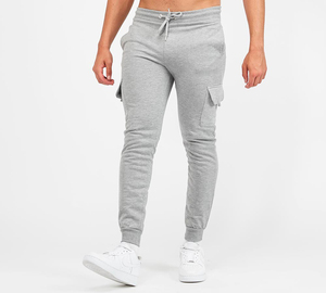Pantalon de survêtement sur mesure pour hommes, léger 100% coton, couleur unie, teint uni, style streetwear, taille moyenne, décontracté, service OEM - Product Image 1