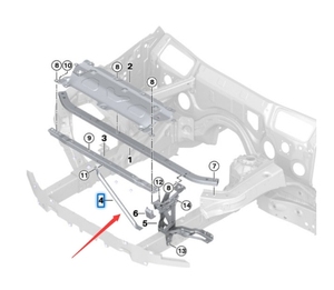 OEM 51647421990 pour <span class=keywords><strong>BMW</strong></span> X3 <span class=keywords><strong>X</strong></span> <span class=keywords><strong>4</strong></span> G01 G02 Jambe avant droite - Product Image 2