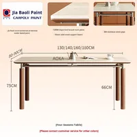 Ensemble table et chaises de salle à manger 4 places de style moderne du milieu du siècle avec plateau en marbre et pieds en métal, design durable pour le salon