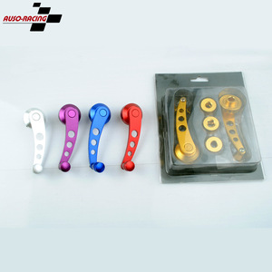 Auso-Racing Car <b>Window</b> Regulator Crank Handle Aluminum Silver Purple Blue Red Gold For <b>Light</b> Truck Replacement Repair - Product Image 1