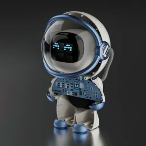 FYX inteligente astronauta BT altavoz creativo Digital reloj despertador inteligente Radio FM electrónico dormir noche luz reloj de mesa - Product Image 4