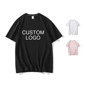 clothing manufacturers dry fast polyester spandex 200g unisex Blank Plain Tees custom printing embroidery slim fit tshirts