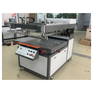 Độ chính xác cao xiên cánh tay serigraphy bán tự động ablique-cánh tay loại serigraphy máy in lụa phẳng màn hình máy in - Product Image 4