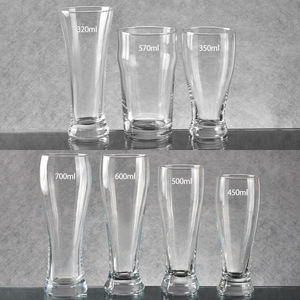 Verres à bière avec logo <span class=keywords><strong>personnalisé</strong></span> <span class=keywords><strong>Verre</strong></span> à bière artisanal transparent <span class=keywords><strong>Verre</strong></span> Weizen - Product Image 3