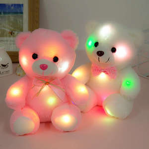 Orsacchiotto di Peluche Luminoso da 22cm, Giocattolo Morbido che si Illumina di Notte, Vendita Calda - Product Image 3