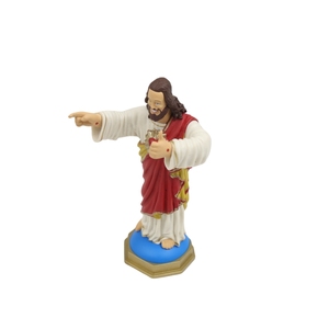 Figura de Resina del Sagrado Corazón de Jesús Cristo de Weivista, Modelo 25003E - Product Image 3