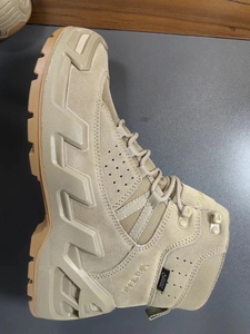 TSB08 Ukraine <b>Hiking</b> Camping Cow Leather Suede Tactical Shoes Ankle <b>Boots</b> High Top <b>Boots</b> - Product Image 4