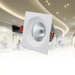 ไฟ LED กันน้ํา 20w 2200lm คัตเอาท์ 120 มม. โคมไฟเพดานติด smd led ดาวน์ไลท์แบบฝัง