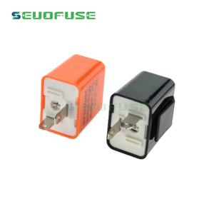 12V 2PIN LED-knipperrelais voor motorfiets/voertuig richtingaanwijzer, instelbare frequentie, voor zowel LED als normale lamp - Product Image 4