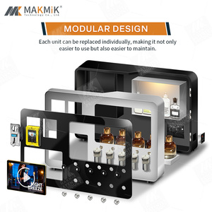 Máquina Expendedora de Perfumes de Pared para Países Bajos, 5 Boquillas, OEM ODM, Pantalla Táctil, Acepta Tarjetas y Monedas, 1 Año de Garantía, Ideal para Emprendedores - Product Image 3