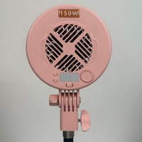 Lumière vidéo COB haute efficacité 93% 150W pour photographie, 220V AC 2700K-6500K, LED dimmable CRI 95 13300lm, studio photo professionnel