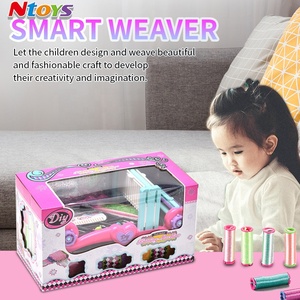 Gros BRICOLAGE Intelligent <span class=keywords><strong>Métier</strong></span> <span class=keywords><strong>À</strong></span> <span class=keywords><strong>Tisser</strong></span> Ensemble de <span class=keywords><strong>Perles</strong></span> de Couleur Rose Créatif Machine <span class=keywords><strong>À</strong></span> Tricoter <span class=keywords><strong>pour</strong></span> Les Filles - Product Image 5