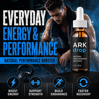 ARK Drops, booster de performance naturel, gouttes énergétiques liquides pour l'entraînement quotidien, gouttes pour améliorer les performances