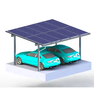 Professional Design Fast Installation Pv Racking Solar Panel Carport Structure For Carport Mounting System
