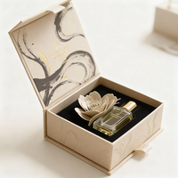 Cajas de Perfume Magnéticas Rígidas al por Mayor, Embalaje de Regalo Ecológico, Diseño de Lujo, Cajas de Empaque con Logotipo Personalizado
