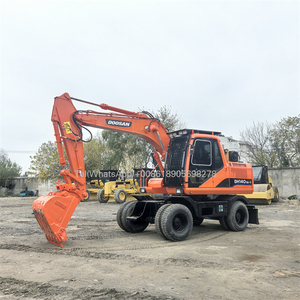 Excavadora de Ruedas Usada Doosan DH140W-7 Modelo 2020, Buena Calidad, 15.1 Toneladas, Capacidad de Cucharón de 0.6m, Motor de 86KW - Product Image 4