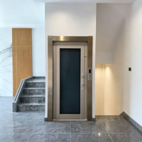 Ascenseur domestique extérieur compact, directement de l'usine, petit ascenseur résidentiel, ascenseur extérieur personnalisé pour villa, ascenseur de passagers