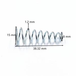 Resortes Helicoidales Cónicos de Acero al por Mayor <span class=keywords><strong>para</strong></span> Muñecos Bobblehead, Resortes de Compresión Espiralados de Alto Rendimiento Personalizados - Product Image 2