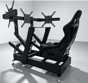 Upgraded 40160 Thick Aluminum Extrusion Profile Frame Ultra-stable Structure Seat, No Shaking During Intense Racing Games - Product Image 2