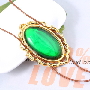 Collana COSPLAY con ciondolo smeraldo <span class=keywords><strong>Evergarden</strong></span> viola Anime - Product Image 3