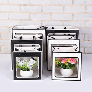 Kraft/các tông màu trắng giấy bao bì túi vuông rộng dưới Baking bao bì túi quà tặng bao bì túi - Product Image 2