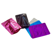 Pochette debout personnalisée à 3 côtés pour l'emballage de graines de menthe sac de paquet de graines de plantes de pâturage d'herbe sous vide de légumes