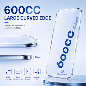 Protector de Pantalla de Vidrio Templado Transparente HD de 600CC Big Arc para Teléfono Móvil iPhone - Product Image 5