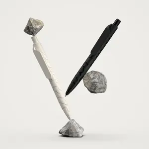 Stylo en pierre naturelle Bio Stone, gadgets durables - Product Image 1