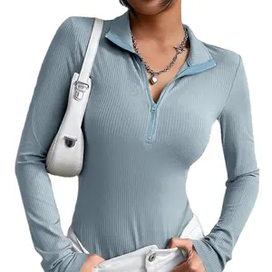 85% Nylon 15% Spandex Custom Ladies Tennis One Piece Bodysuit Wholesale