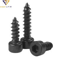Vis autotaraudeuses hexagonales en acier inoxydable M3 30mm écrous en plastique non en bois à tête cylindrique boîte de système de mesure métrique