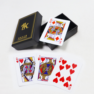 Cartes de jeu de poker en plastique PVC imprimées personnalisées, imperméables, espagnoles, 40 cartes en PVC, 12 jeux de cartes de poker de casino avec étui - Product Image 6