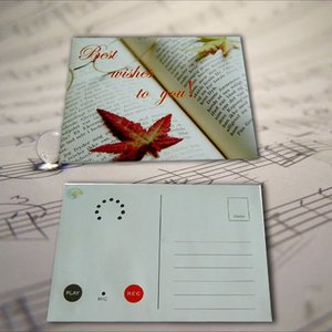 Customized Recordable Greeting Card Sound Module OEM Business Branding Promotional Gift Cards 29 Years Factory Experience