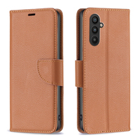 Lichee Pattern pu flip portefeuille fente pour carte étui pour samsung A05E A15 A25 A35 kicsktand étui pour mi poco F5 civi 3 note 12 pro s24