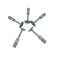 Clip de fixation Fire Control et clou Mini27 pour béton