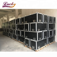 Valise de vol en aluminium 12u, avec amplificateur