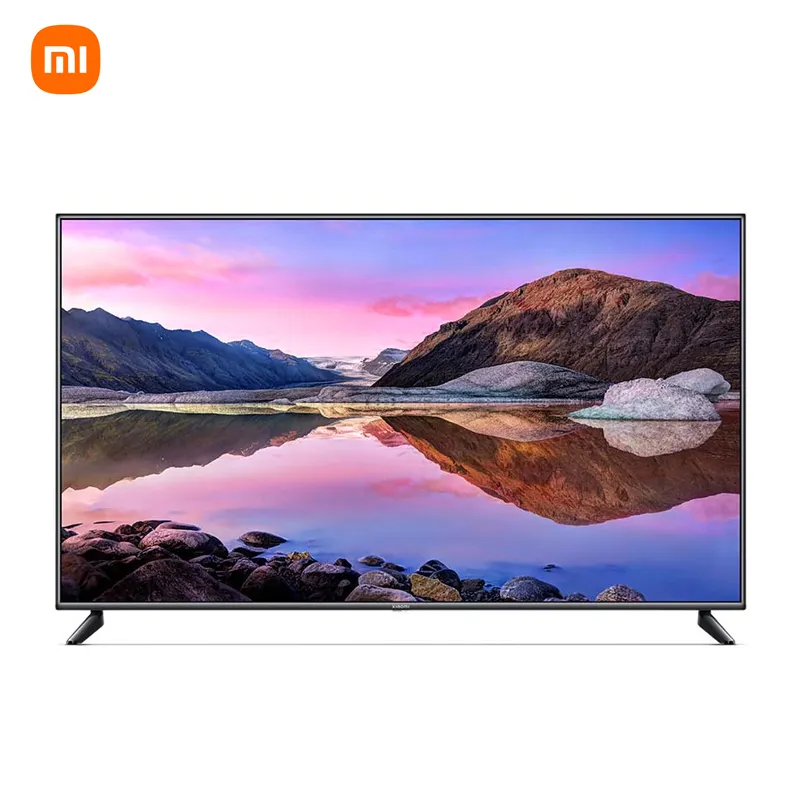 원래 Xiaomi Mi TV P1E 65 "스마트 영어 인터페이스 4K HDR LED TV Xiaomi TV 텔레비전