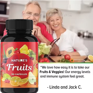 Ausreson meyve ve sebzeler kapsüller sebze bitkileri özü yağ yakıcı takviyesi 500mg meyve kapsülü - Product Image 4